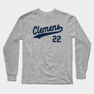 Clemens 22, New York Baseball Long Sleeve T-Shirt